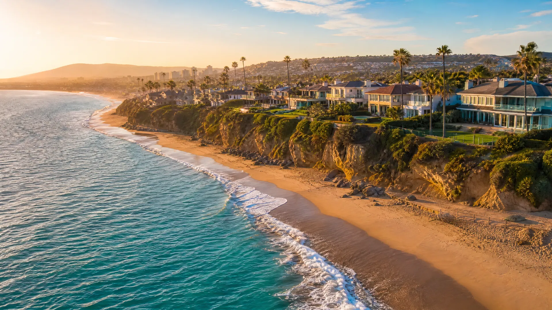 Orange County coastline representing communities served by ReGrow Medical's Irvine location